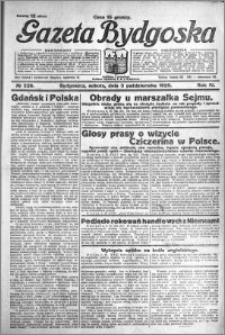Gazeta Bydgoska 1925.10.03 R.4 nr 228