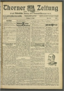 Thorner Zeitung 1907, Nr. 93 Erstes Blatt