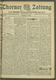 Thorner Zeitung 1907, Nr. 196