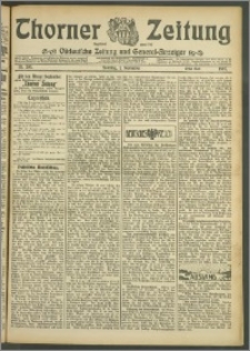 Thorner Zeitung 1907, Nr. 205 Erstes Blatt