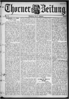 Thorner Zeitung 1900, Nr. 5 Zweites Blatt