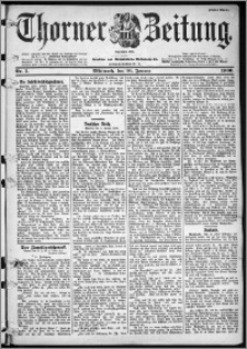 Thorner Zeitung 1900, Nr. 7 Erstes Blatt