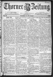 Thorner Zeitung 1900, Nr. 16 Erstes Blatt