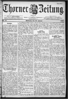 Thorner Zeitung 1900, Nr. 19 Erstes Blatt