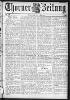 Thorner Zeitung 1900, Nr. 26 Zweites Blatt