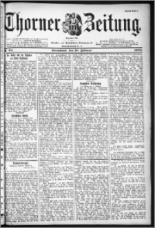 Thorner Zeitung 1900, Nr. 34 Erstes Blatt