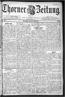 Thorner Zeitung 1900, Nr. 35 Erstes Blatt