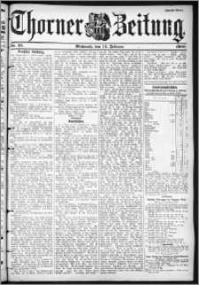 Thorner Zeitung 1900, Nr. 37 Zweites Blatt