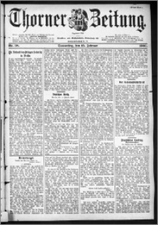 Thorner Zeitung 1900, Nr. 38 Erstes Blatt