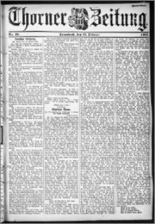 Thorner Zeitung 1900, Nr. 40 Zweites Blatt