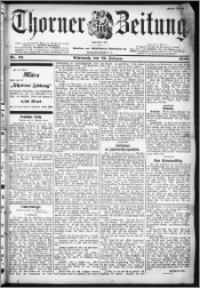 Thorner Zeitung 1900, Nr. 43 Erstes Blatt