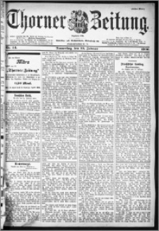 Thorner Zeitung 1900, Nr. 44 Erstes Blatt