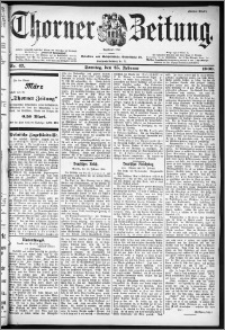Thorner Zeitung 1900, Nr. 47 Erstes Blatt