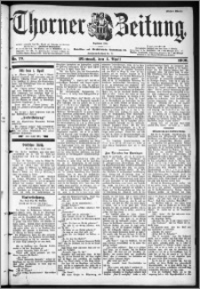 Thorner Zeitung 1900, Nr. 79 Erstes Blatt