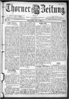 Thorner Zeitung 1900, Nr. 80 Erstes Blatt