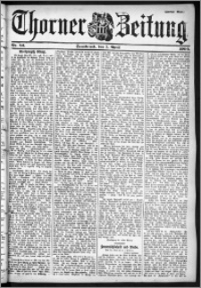 Thorner Zeitung 1900, Nr. 82 Zweites Blatt