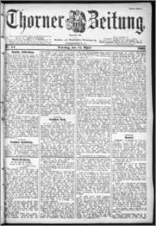 Thorner Zeitung 1900, Nr. 84 Erstes Blatt