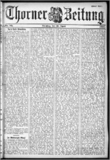 Thorner Zeitung 1900, Nr. 84 Zweites Blatt