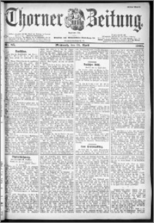 Thorner Zeitung 1900, Nr. 85 Erstes Blatt