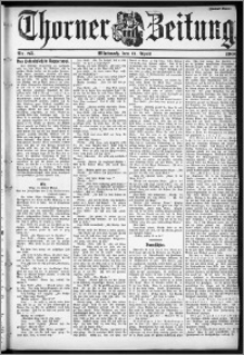 Thorner Zeitung 1900, Nr. 85 Zweites Blatt