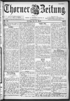 Thorner Zeitung 1900, Nr. 87 Erstes Blatt