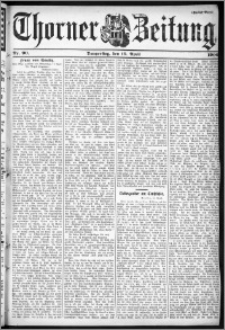 Thorner Zeitung 1900, Nr. 90 Zweites Blatt