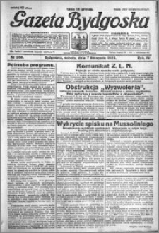 Gazeta Bydgoska 1925.11.07 R.4 nr 258