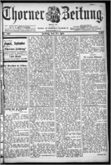 Thorner Zeitung 1900, Nr. 167 Erstes Blatt