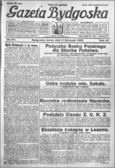 Gazeta Bydgoska 1925.11.11 R.4 nr 261