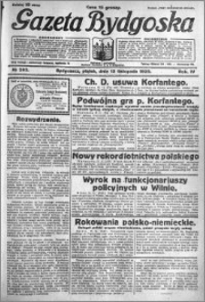 Gazeta Bydgoska 1925.11.13 R.4 nr 263