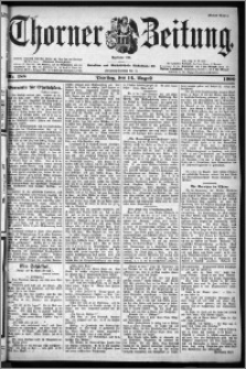 Thorner Zeitung 1900, Nr. 188 Erstes Blatt