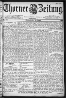Thorner Zeitung 1900, Nr. 189 Erstes Blatt