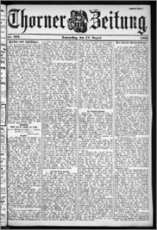 Thorner Zeitung 1900, Nr. 202 Zweites Blatt