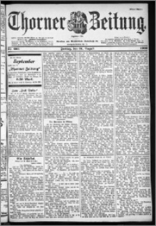 Thorner Zeitung 1900, Nr. 203 Erstes Blatt