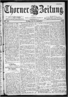 Thorner Zeitung 1900, Nr. 215 Erstes Blatt