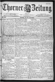 Thorner Zeitung 1900, Nr. 218 Erstes Blatt