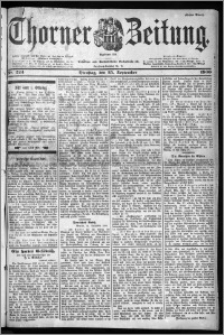 Thorner Zeitung 1900, Nr. 224 Erstes Blatt