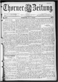 Thorner Zeitung 1900, Nr. 232 Erstes Blatt