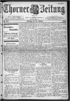 Thorner Zeitung 1900, Nr. 254 Erstes Blatt
