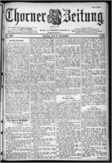 Thorner Zeitung 1900, Nr. 257 Erstes Blatt