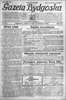 Gazeta Bydgoska 1925.11.22 R.4 nr 271