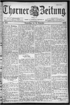 Thorner Zeitung 1900, Nr. 268 Erstes Blatt