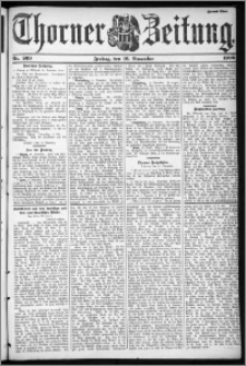 Thorner Zeitung 1900, Nr. 269 Zweites Blatt