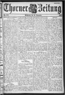 Thorner Zeitung 1900, Nr. 273 Zweites Blatt