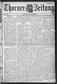 Thorner Zeitung 1900, Nr. 274 Zweites Blatt