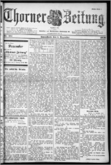 Thorner Zeitung 1900, Nr. 281 Erstes Blatt