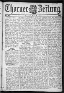 Thorner Zeitung 1900, Nr. 287 Zweites Blatt