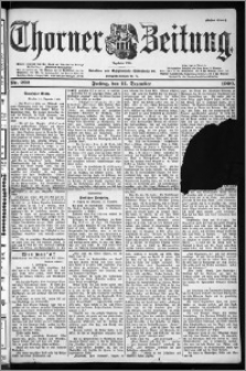 Thorner Zeitung 1900, Nr. 292 Erstes Blatt