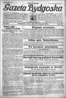 Gazeta Bydgoska 1925.11.27 R.4 nr 275