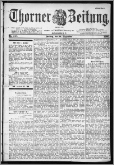 Thorner Zeitung 1900, Nr. 298 Erstes Blatt